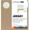 schlafgut Easy Jersey, lenzuola con angoli 90x190 cm a 100x200 cm, 100% cotone biologico, certificato ÖKO TEX, Green Light