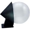 Veemoon Lampada da Parete Decorativa Installazione Facile Stile Semplice ed Elegante Sfera Rotonda in Ps e Salvaspazio per Uso Domestico su Balcone e Giardino