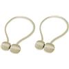 Tex family CALAMITA Ferma Tenda Smart © TIEBACK Fibbia per Tende 2 Pezzi - Beige