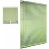 Generico Finestre Tende Veneziana Veneziane In Alluminio Tende Orizzontali Oscuranti Da Interno Larghezza 25 30 35 40 45 50 60 70 80 90 100 120 130 140 150 160cm Impermeabile/Anti-UV(Fruit green)