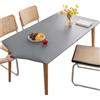 KFDZSW Tovaglia Rettangolare Antimacchia Impermeabile, Tovaglia con Bordo Elastico Tovaglia Lavabile Tovaglia per Esterno, per Protezione Tavolo (Grigio,60X120CM)
