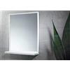 Gedy - MIROIR 45X60 SUPPORT PLASTIC BLANC - Gedy - G-29010200000