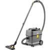 KÄRCHER Aspiratore a secco T 15/1 ADV per pavimenti tessili e duri, Recipiente (parzialmente riciclato): 15 L, Potenza: 585 W, Livello di pressione del suono: 52 db(A), Peso: 6,9 kg, Cavo: 12 m