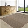 KARAT Tappeto in bambù - Panda - per bagno e soggiorno, 100% bambù per interni naturali (marrone, 150 x 200 cm)