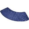 ALMLEU Tappeto Bagno Antiscivolo Tappetino da bagno curvo e spesso(Blue)