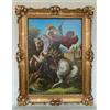 Pintici Dipinto San Giorgio 90x70 - Quadro artistico di San Giorgio il drago