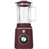 BerlingerHaus Berlinger Haus Mixer a immersione con contenitore in vetro, 1,5 l, 1000 W, bordeaux/Leonardo Collection