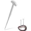 Cyrank T Anguilla Spike, Coltello Acciaio Inossidabile a Forma di T Pesce Anguilla Chiodo Pesce Strumento per Carpa, Pesce Gatto, Negozio di Sushi Giapponese, Homr, Cucina Strumenti per chef di sushi 15 cm