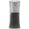 Bisetti Macina Pepe Manuale in Vetro e Acciaio Inossidabile da 14,5 cm, Macina Pepe Manuale La Spezia, Made in Italy, Trita Pepe Resistente, Duraturo e Elegante per la Tua Cucina - BISETTI