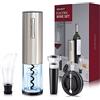 YTDZ Cavatappi elettrico per vino elettrico Apribottiglie automatico per vino da vino ricaricabile (bianco)