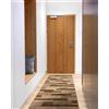 rugsx Passatoiai KARMEL TAVOLE Tappeti da ingresso, tappeti da cucina, tappeti da pavimento, moderni, varie dimensioni, marrone 120x290 cm