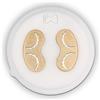 Pastidea - Trafila in bronzo e POM Orecchiette Rigate 15mm compatibile con Philips Pasta Maker Avance e Serie 7000
