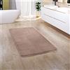 Paco Home Tappeto Bagno Tappetino Da Bagno Tappeto Doccia Morbido Memory Foam Effetto 3D Lavabile, Dimensione:60x100 cm, Colore:Beige 2