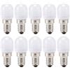 HEEPDD 10 Pz 220 V E14 Lampadina E14 Antiriflesso In Acciaio Inox Anti-Sfarfallio Lampadina a Soffitto (Bianco caldo)