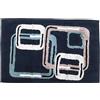Mirabello Carrara CARRARA ASAKO, tappeto da bagno 100% cotone (70x140, Blu)
