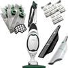 DIERRESTORE Aspirapolvere -FOLLETTO- VK150 NUOVA + Aspirabriciole (BIANCO O NERO SECONDO DISPONIBILITA) + HD50 - MOTORE ULTRA POTENTE + 6 SACCHETTI COMPATIBILI