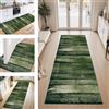 ZESEWU Tappeto passatoia cucina antiscivolo lavabile tappeti casa 40X60CM Tappeto Cucina passatoia moderno Verde scuro tappeto runner tappeto salotto per soggiorno camera da letto corridoio Entrata bagno