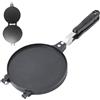 Generico Macchina Per Coni Per Waffle - Quadrata Antiaderente | Coni Su Piastra | Macchina Multifunzione Per Crêpe E Waffle | Stampo A Cono Per Fornello A Gas Portatile Per Campeggio, Feste, Cucine Dome
