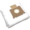 vhbw 10x sacchetto compatibile con Sorma 505, SM510 aspirapolvere - 29cm x 27cm Bianco