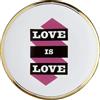 BITOSSI Home & Funky Table LA TAVOLA SCOMPOSTA, Piatto Love IS Love Ø 17 CM