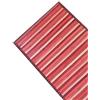 SpazioTessile Tappeto Cucina Stuoia Passatoia Corsia Antiscivolo Bamboo Naturale Degradè ch (Rosso Degradè, 55x280)