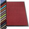 casa pura - Tappetino per Ingresso da interno SKY tappetino antiscivolo e antipolvere, zerbino d'ingresso per interni, zerbino lavabile e ultra assorbente - Rosso - 120x300 cm