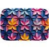 Generico Modello di arte colorata 127 Tappeto da Bagno in Memory Foam Assorbente e Antiscivolo, Design Moderni, Microfibra Morbida e Lavabile, Asciugatura Rapida, Ultra Confortevole - L