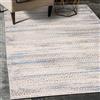 Mazovia Tappeto Salotto Moderno Pelo Corto - Tappeti Moderni Soggiorno - Tappeti Camera da Letto - Tappeti Salotto Grandi Dimesnioni - Motivo Astratto Vintage - Grigio Blu 120x170 cm