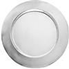 FranquiHOgar Set di 6 sottopiatti, in acciaio inox, diametro: 32 cm