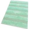 emmevi Tappeto Bagno Camera Morbido Puro Cotone Scendiletto Doccia Assorbente Antiscivolo 60x120 Cm Verde