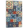 TMK ArtDeko TMK | Piastra di Copertura per Fornelli, Protezione per Piano di Cottura, 30 x 52 mm, in Vetro, per Fornelli Elettrici, a Induzione, Paraspruzzi, Tagliere Decorativo a Mosaico