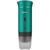 Origial Caffettiera portatile 3 in 1 per capsule e caffè macinato, 20 bar, batteria 7500 mAh, compatibile Nespresso e Dolce Gusto, per viaggi, campeggio, auto e ufficio, verde