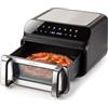 Rosmarino AirFryer,10L, MasterPro - Friggitrice ad Aria - Multifunzione 5-in-1: Friggere, Grigliare, Cuocere, Disidratare, Tostare | Grande Capacità Familiare | Risparmio Energetico