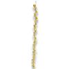 KORAT Ghirlanda Natalizia Oro 170 cm con 36 Palline Decorative Addobbi Natalizi Eleganti per Albero, Camino o Tavolo Decorazione Dorata per Interni, Festoni di Natale Raffinati per Casa e Eventi