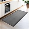 CosìCasa HomeLife il Tappeto Cucina Antiscivolo Lavabile in Gomma PVC: Tappeto per Cucina Antifatica, ideale come passatoia cucina antiscivolo lavabile | Tappeto Morbido e comodo - 44X75, Grigio
