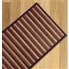 Generico Tappeto Bamboo sfumato passatoia Cucina Ingresso cm 50x280 Marrone Beige