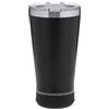Generico Bicchiere termico con altoparlante cassa Bluetooth capacità 440 ml (nero)