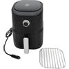 All Ride Friggitrice ad aria 24 V - Friggitrice elettrica per camion - Compatta 3 L capacità 250 W - Cavo da 73 cm - Nero