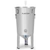 Klarstein Gärkeller Impianto per la produzione di birra - con termometro, Pentola conica, per fare la birra o fermentare il vino, Airlock: coperchio ermetico, Rubinetto, Variante: Pro, 30 litri