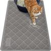 Gorilla Grip - Tappetino per lettiera gatti originale, 89 x 58,4 cm, XL Jumbo, resistente, di alta qualità, impermeabile, cattura la sabbietta della e del gatto, controllo dello spargimento