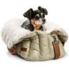 ClevaHome Trasportino 3 in 1 per Cani di Piccola Taglia - Seggiolino Auto, Cuccia Portatile e Borsa da Viaggio per Uso Interno ed Esterno