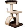 San Marco Tiragraffi per gatti con base d'appoggio e corda marrone-beige San Marco 60 cm