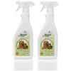 Fitokem Olio di Neem per Cani e Gatti Spray 2x500 ml Biologico Pronto Uso Fitokem | Balsamo Lozione con 7 Oli Essenziali, Non Unge il Pelo e Aiuta a Ridurre i Cattivi Odori, Lasciando il Manto Morbido e Lucido