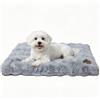 BingoPaw Cuccia per cani Taglia Piccola: Lettino cani Sfoderabile Lavabile Materassino cane Impermeabile, Cuscino Soffice Morbido Peloso Antiscivolo per animali domestici 76x51x10 cm, Grigio