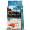 Bravery Mini Puppy Salmone Taglia Small 7 kg - Crocchette per Cucciolo