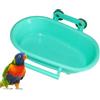 Generic Box Doccia per pappagalli, Vasca per Uccelli per Gabbia,Vasca da Bagno con Gabbia per Appendere Box Doccia per Pappagallo | Gabbia Portatile per Vasca da Bagno, Doccia, per parrocchetti di