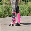 Horses Stinchiere Antimosche Horses Fly Stop, Accessori Equitazione Cavallo, Leggeri ed Ergonomici, Ideali per Cavalli e Pony, Cavalieri e Amazzoni (ROSA, cob)