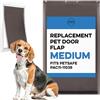 Evergreen Pet Supplies Lembo di ricambio per porta per cani, misura media, compatibile con porte PetSafe Freedom PAC11-11038, misure 21,5 x 32,5 cm, realizzata in materiali flessibili, durevoli e resistenti alle intemperie