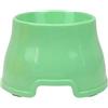 Generic Ciotole per cani rialzate in PP con orecchie lunghe, contenitore per l'acqua ad alta capacità per cocker spaniel e razze dalle orecchie lunghe Rkz512 (verde, 12,3 x 15,8 x 8 cm)