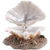 Agatige Decorazione a Conchiglia per Acquario, Acquario Ornamento Decorazione Conchiglia per Acquario Bolla di Conchiglia per Acquario Paesaggistica